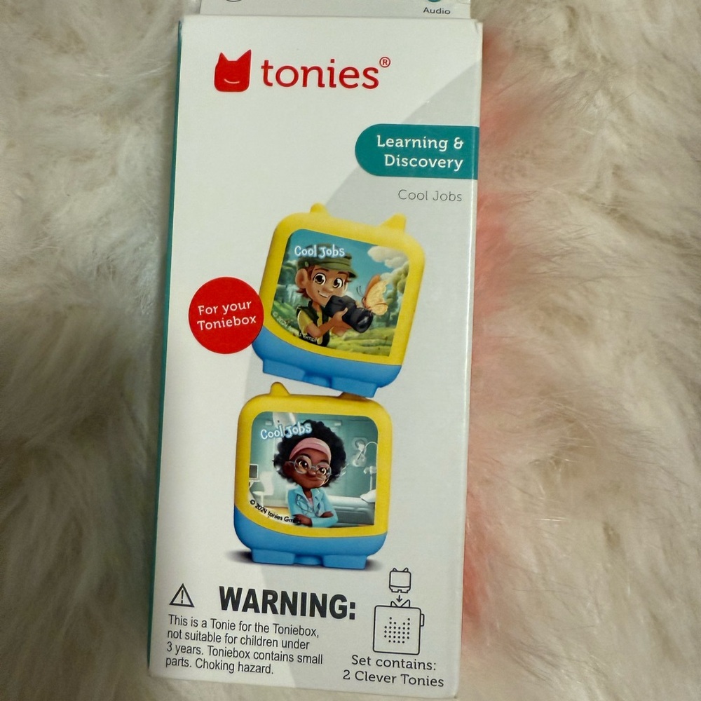 New in box! Tonies. Cool Jobs. (Two tonies in one box!)